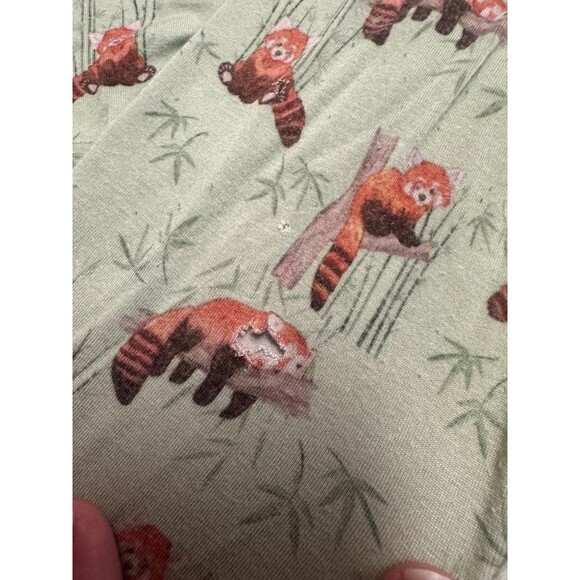 Baby Bean & Co | Red Panda Bamboo Pajama Set | 4T - Picture 4 of 4